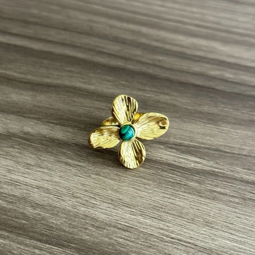 Flower ring Q975